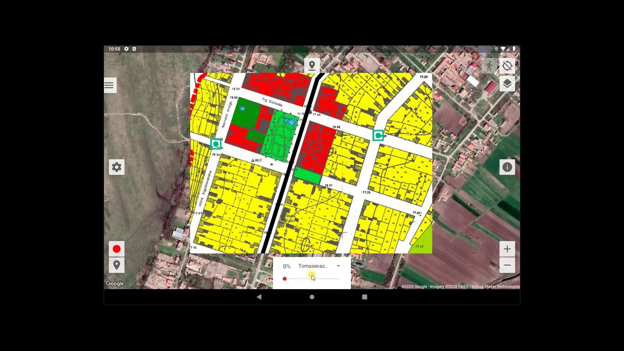 Using images as maps in GeoMapper Data Collector