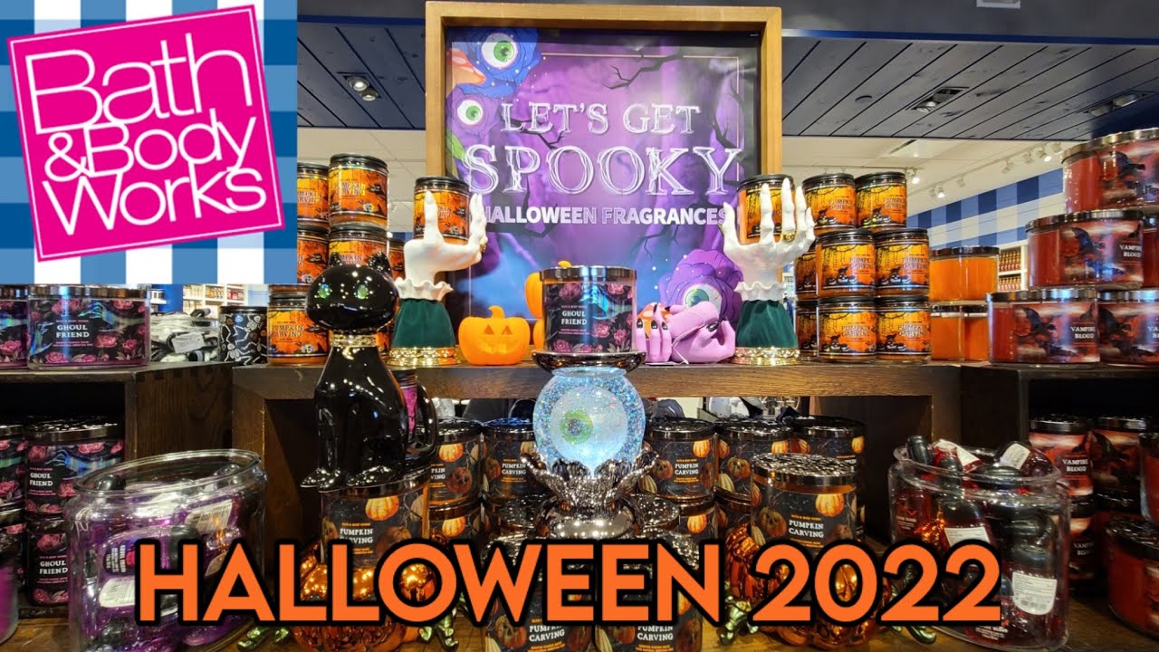 Bath & Body Works Halloween Decor 2022 Store Walkthrough