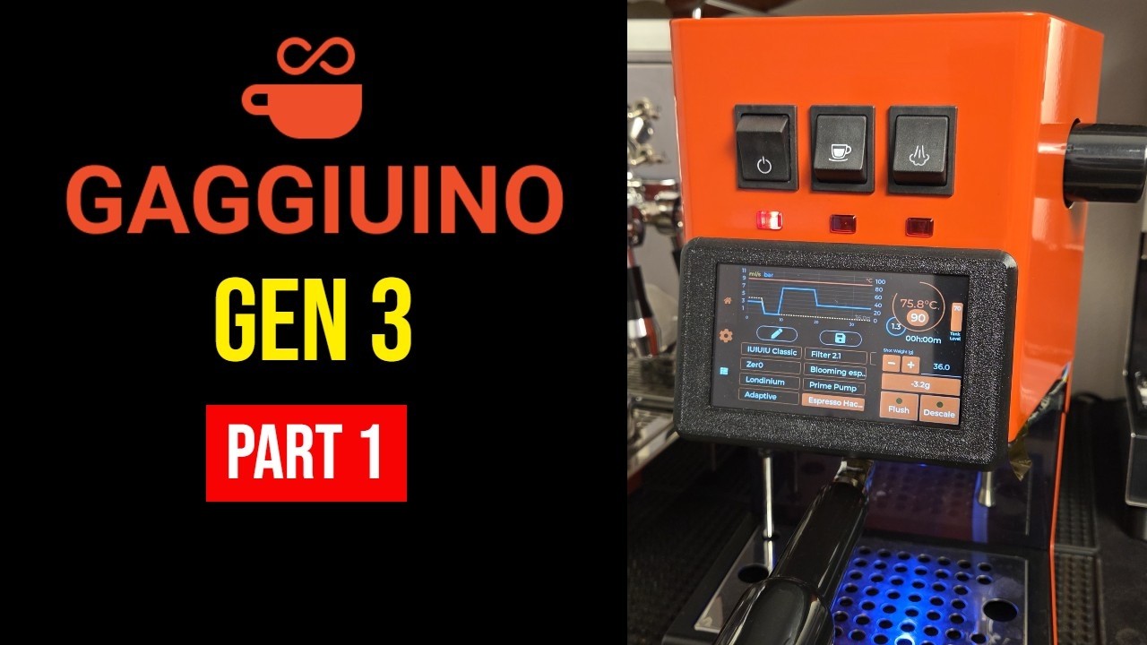 Gaggiuino Gen 3 ULTIMATE Installation Guide (Part 1)