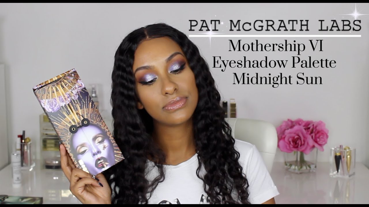 PAT McGRATH Mothership VI MIDNIGHT SUN Eyeshadow Palette | SWATCHES First Impression TUTORIAL