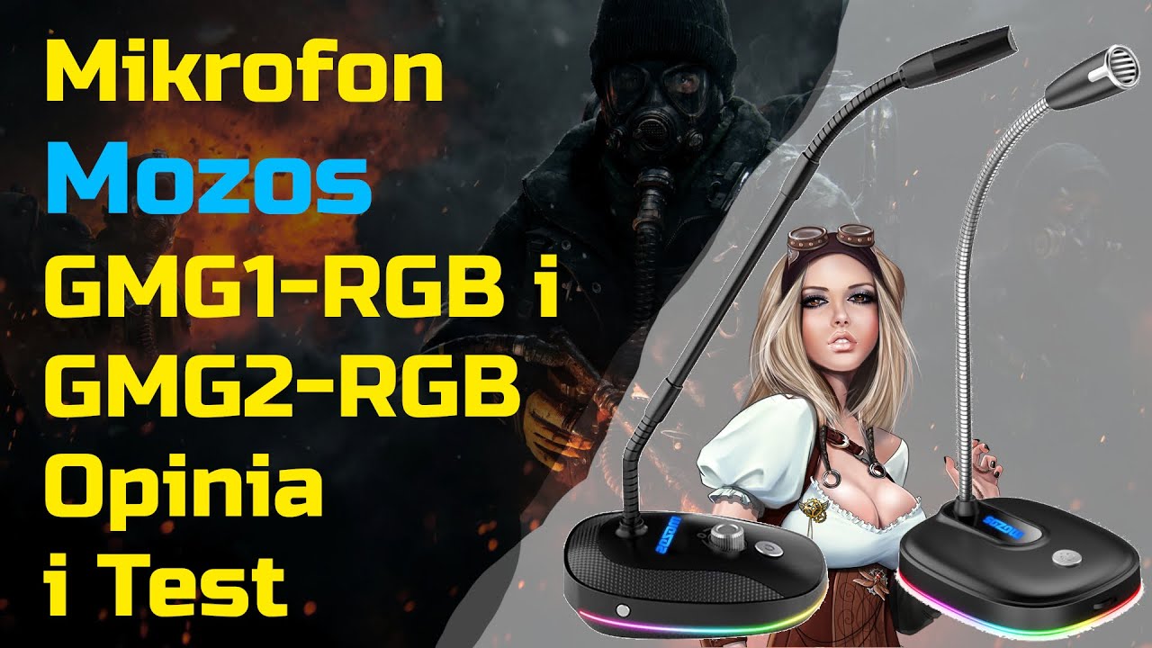 Mikrofon Mozos GMG1-RGB i Mozos GMG2-RGB &ndash; Opinia