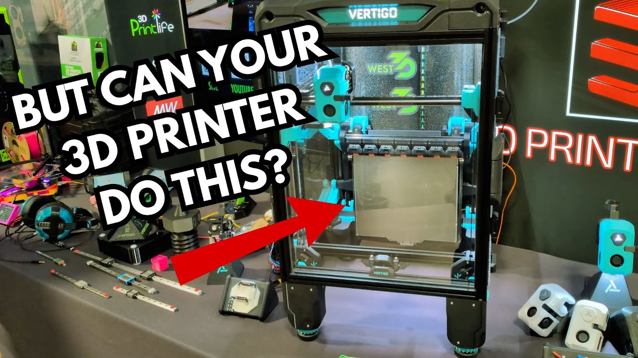 VERTIGO - The Bed Flipping, Auto Ejecting 3D printer!