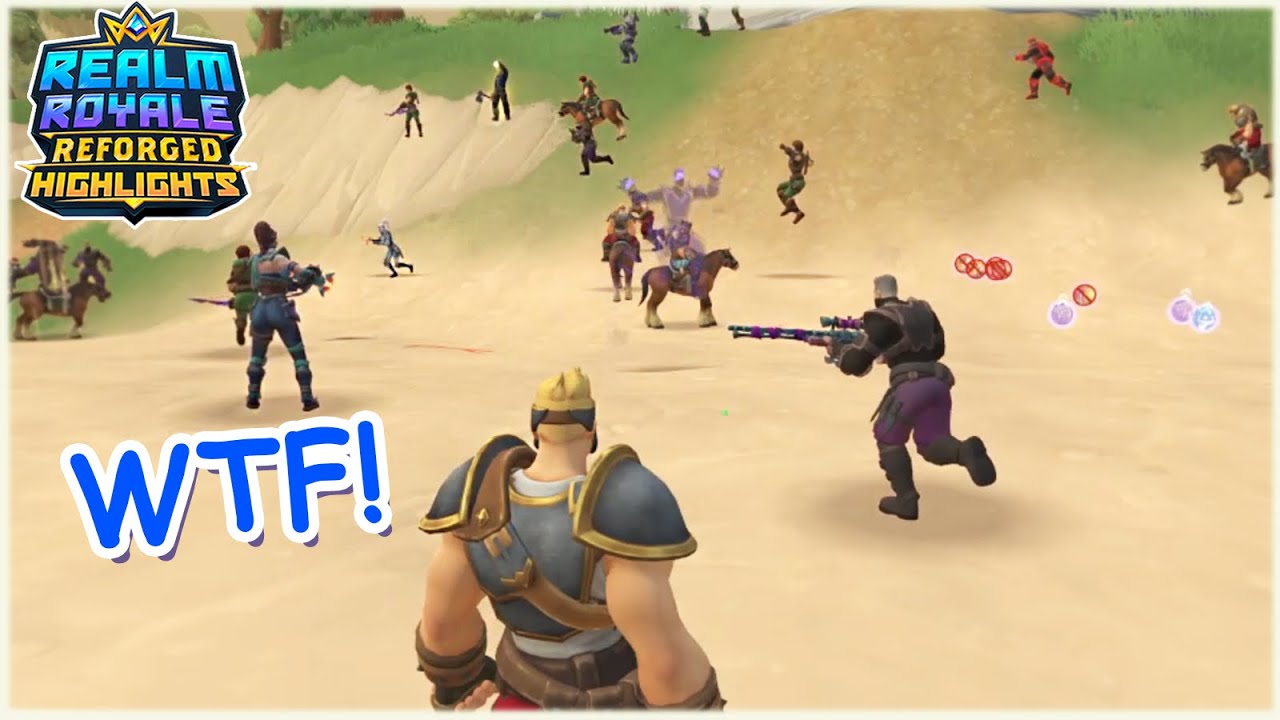 WTF! #199/ Realm Royale Reforged Highlights / Clips  - calm down friend and just a game @Epic-Shaggy