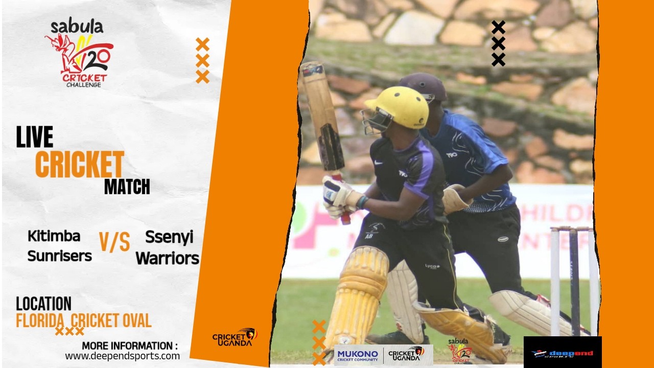 LIVE CRICKET|SABULA T20 CRICKET CHALLEGE  CUP Kitimba Sunrisers Vs  Katosi Strikers