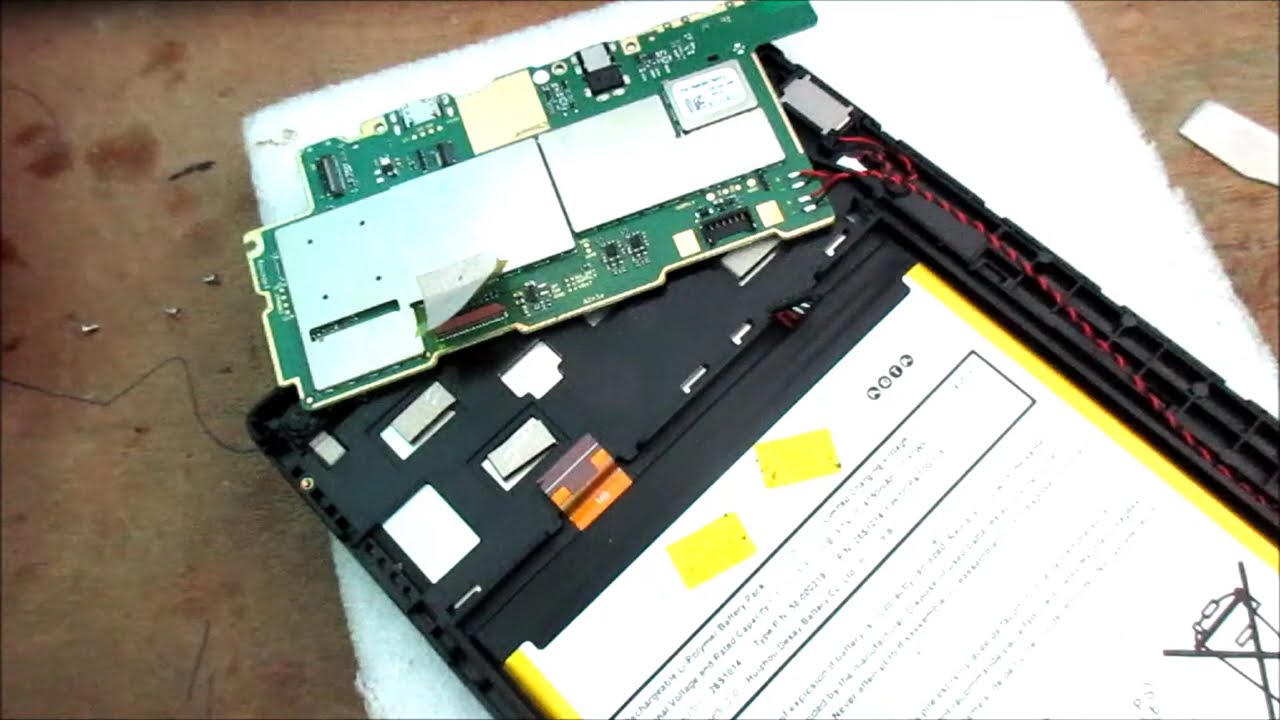 How to replace Amazon Kindle Fire 7 8 HD Motherboard