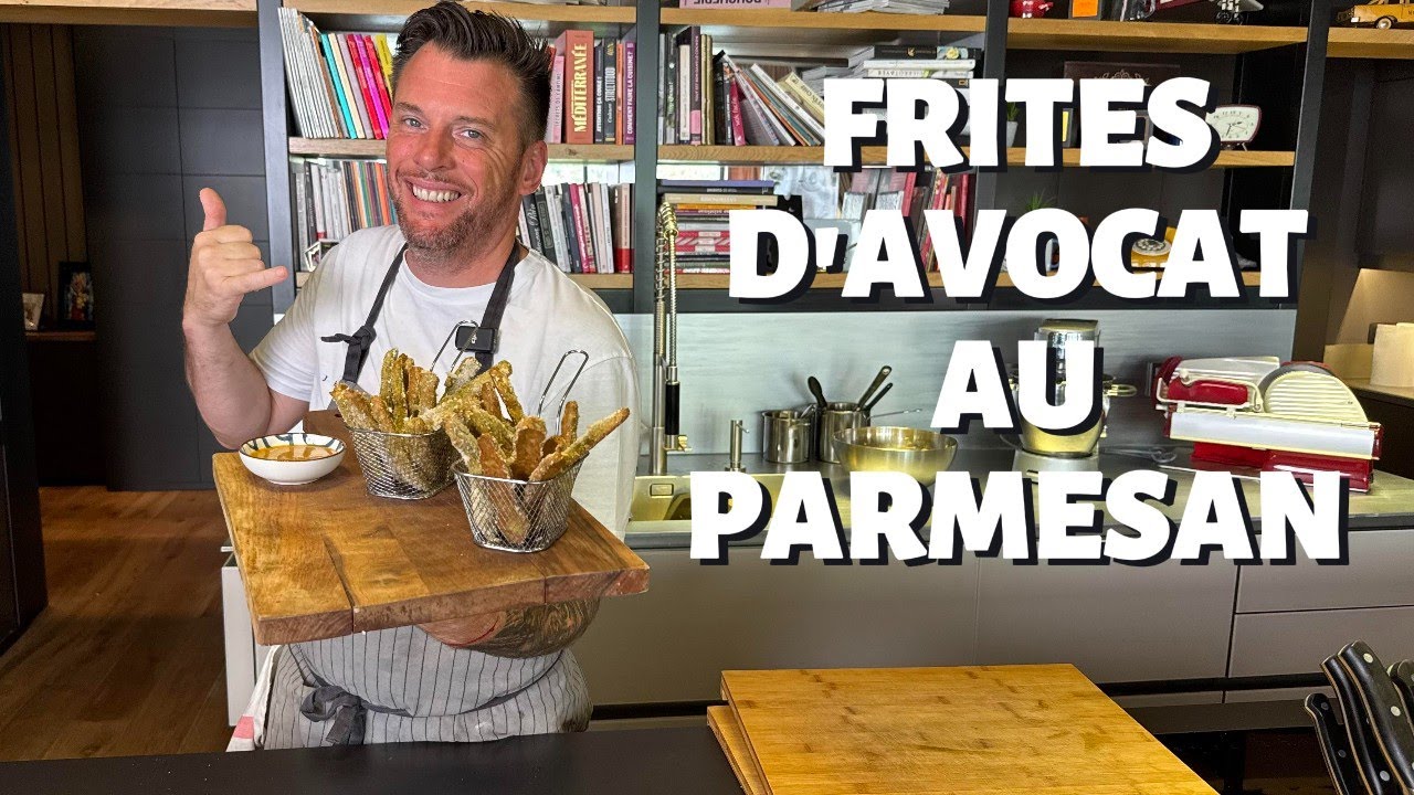 RECETTE DE NORBERT : LES FRITES D'AVOCAT AU PARMESAN