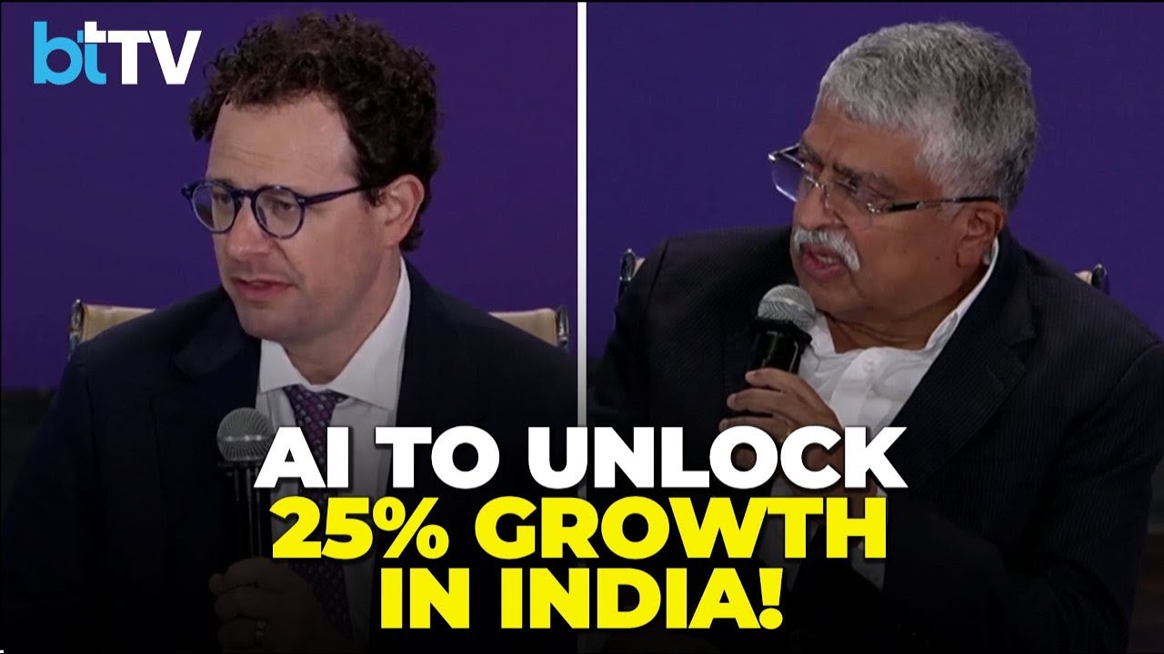 Nilekani Reveals AI Diffusion Plan For India’s Farmers & Economy | AI Summit