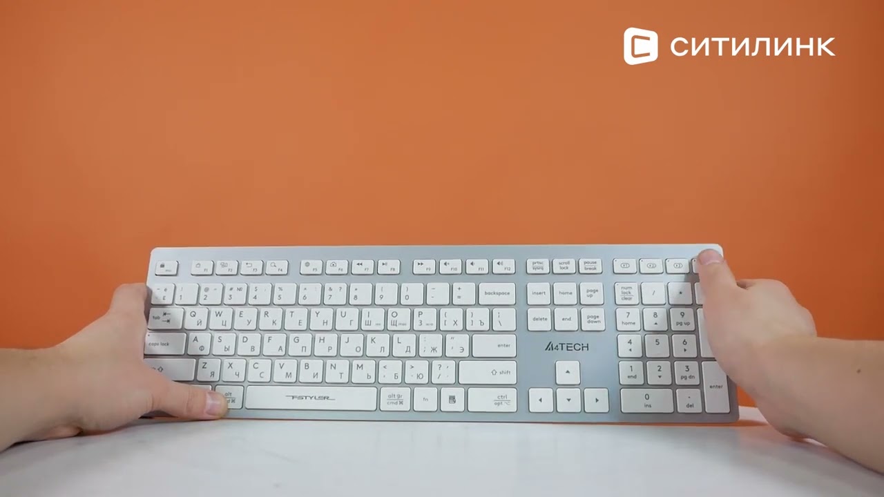 Обзор Клавиатуры A4TECH Fstyler FBX50C | Ситилинк