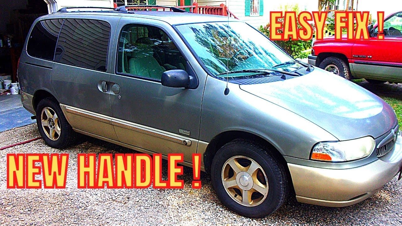 Mercury Villager / Nissan Quest - How To Replace The Sliding Door Handle