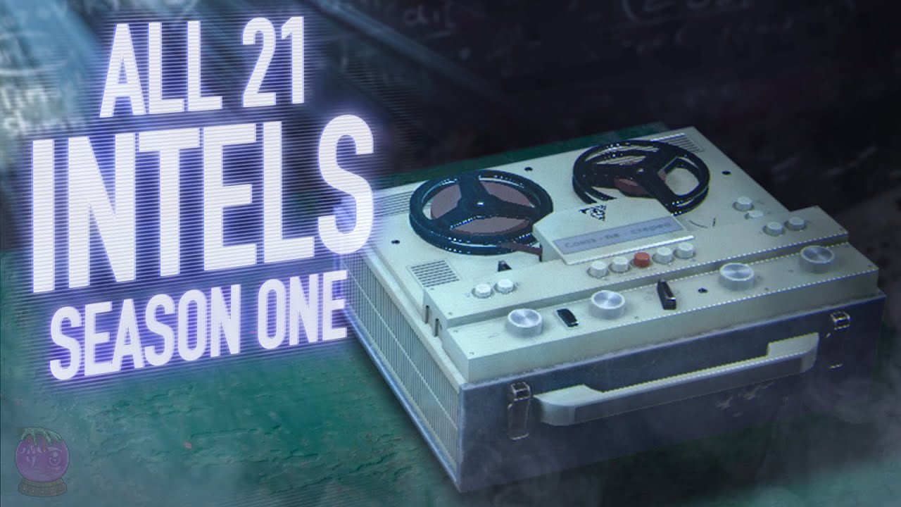 Die Maschine ALL Season 1 Intel Locations - Cold War Zombies Intel Guide