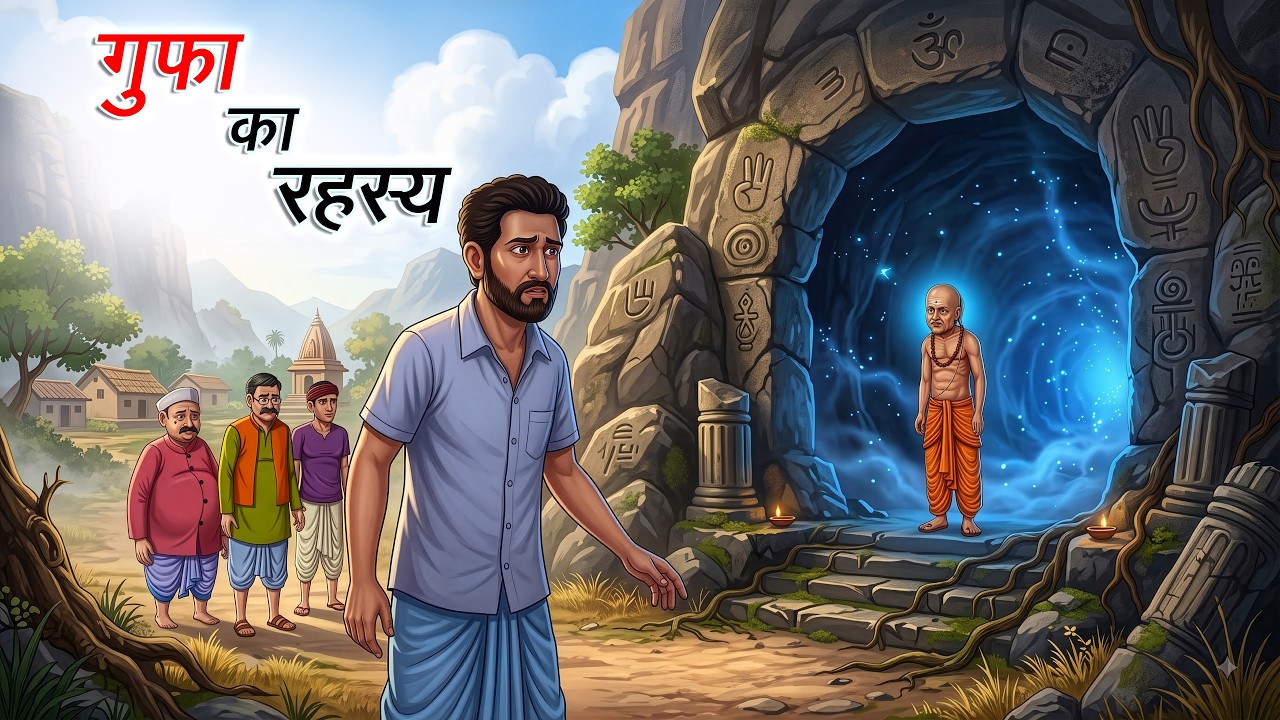 गुफा का रहस्य | Gufa Ka Rahasya | Hindi Kahaniya | Animated Stories