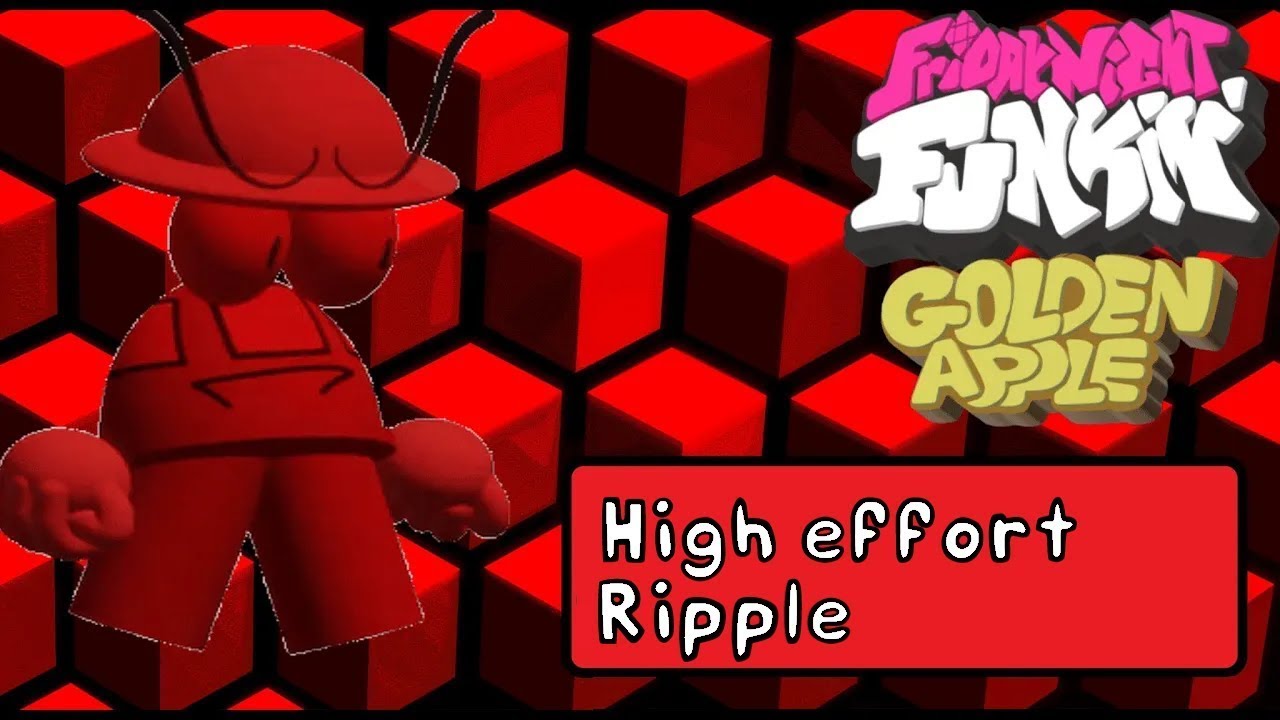 High Effort Ripple | FridayNightFunkin' Dave and Bambi Golden Apple Edition
