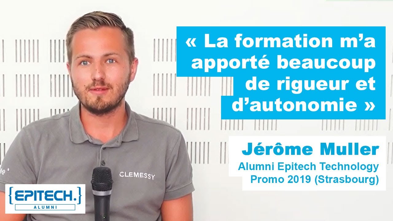 Alumni (Promo 2019) - J&eacute;r&ocirc;me Muller - Ing&eacute;nieur cybers&eacute;curit&eacute; - EES Clemessy