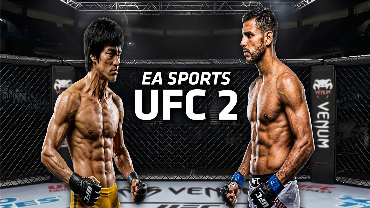 Брюс Ли против Яира Родригеса: Сможет ли «Дракон» победить профессионала? (UFC 2) 🐉