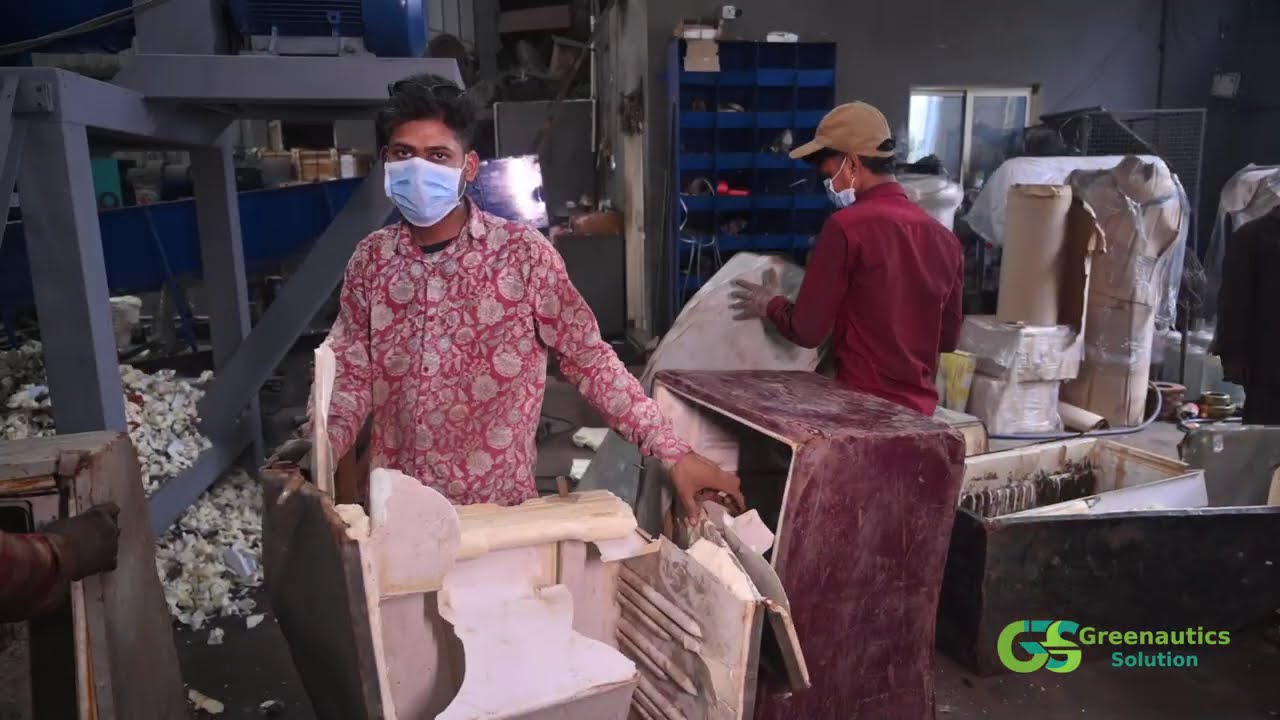 E-waste Shredder/ Refrigerator Shredder, Greenautics Solution, Ahmedabad, India