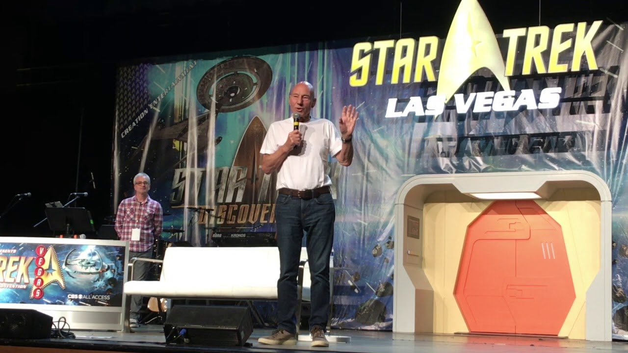 Patrick Stewart - Surprise at Star Trek Las Vegas 2018