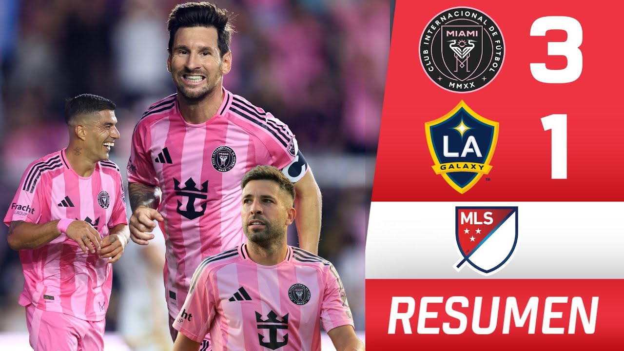 MESSI SALIÓ AL RESCATE. GOLAZO y VICTORIA del INTER MIAMI vs LA GALAXY. SUÁREZ y ALBA marcaron | MLS