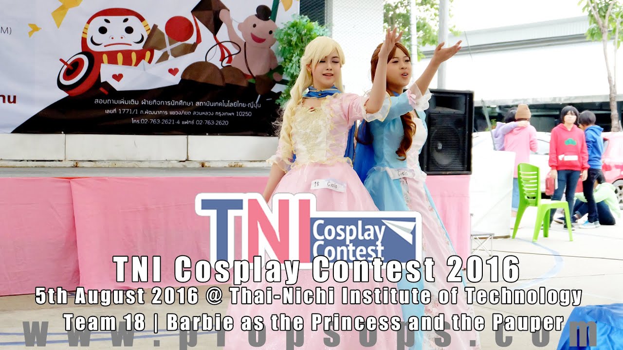 TNI Cosplay Contest 2016 | Team 18 - Barbie as the Princess and the Pauper