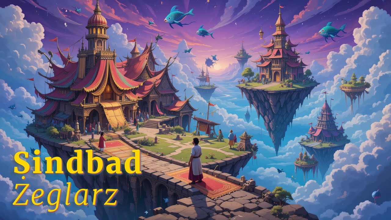 🎧 Opowieści na dobranoc – Sindbad Żeglarz – Audiobook Przygoda i Baśń po Polsku