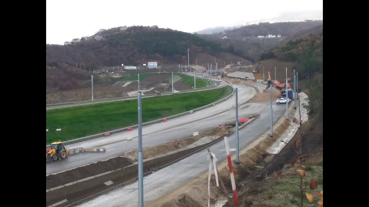Строительство обхода Алушты 12 2025