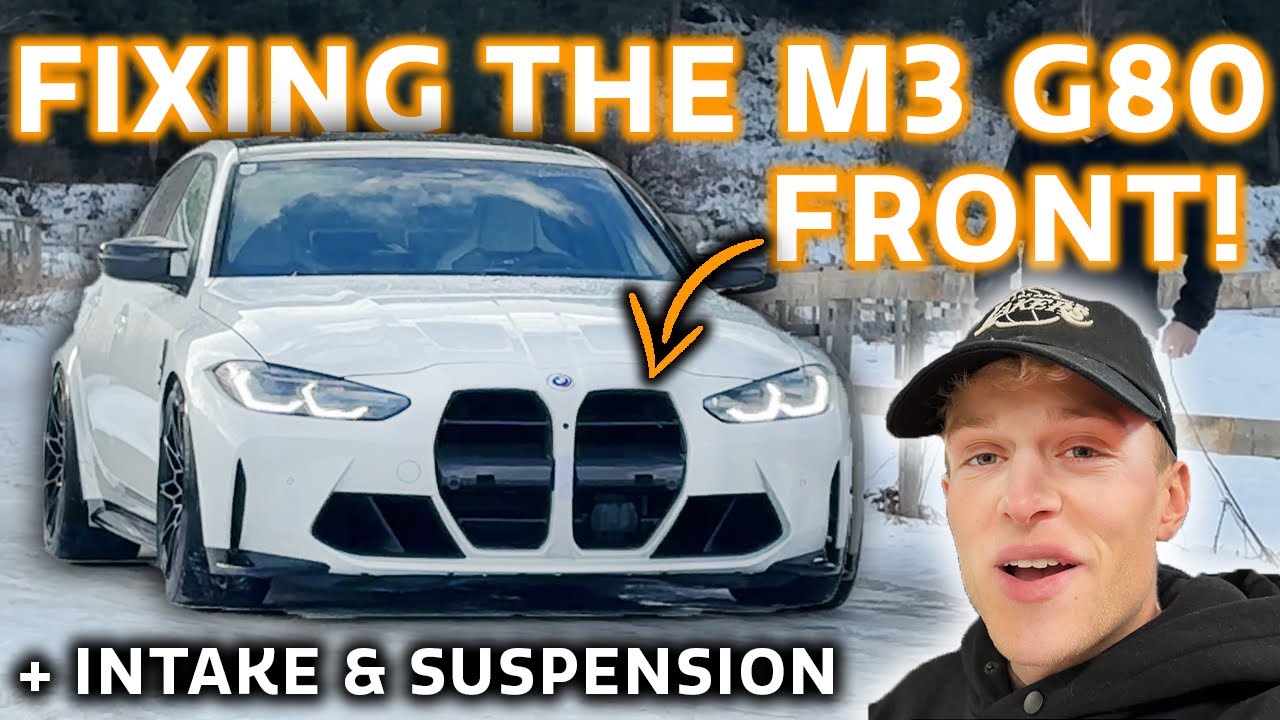 FIRST MODS for my G80 M3 - Project Gamma FRONT GRILLE + KW Suspension + Air Intake - OG Schaefchen