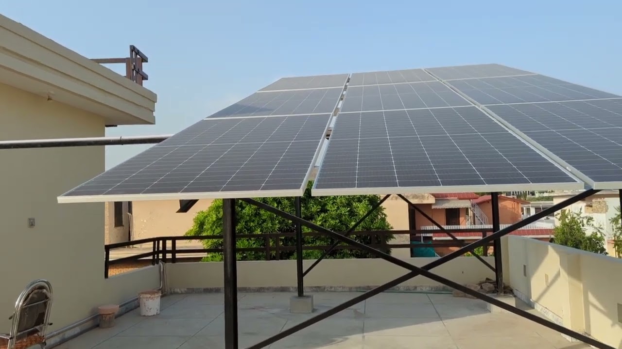 SkyElectric solar panels in Pakistan #skyelectric #solarpanel