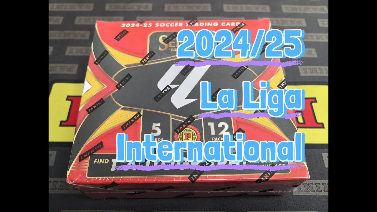 2024-25 Panini Select La Liga Soccer Hobby International Box Review