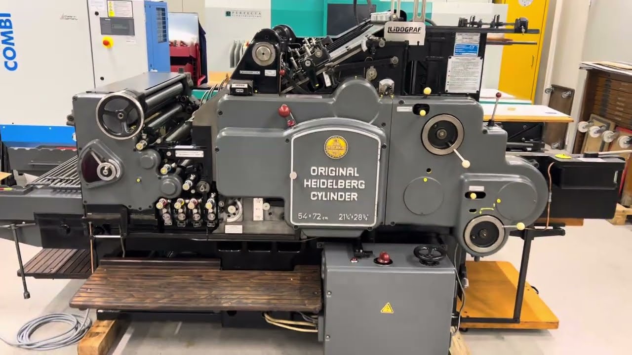 Heidelberg Cylinder S 54&times;72 Automatic Die-Cutting Machine