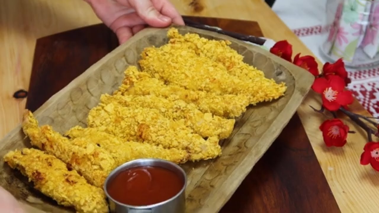 Reteta pentru cei mai deliciosi si crocanti crispy de pui fara a fi prajiti, mai buni decat KFC
