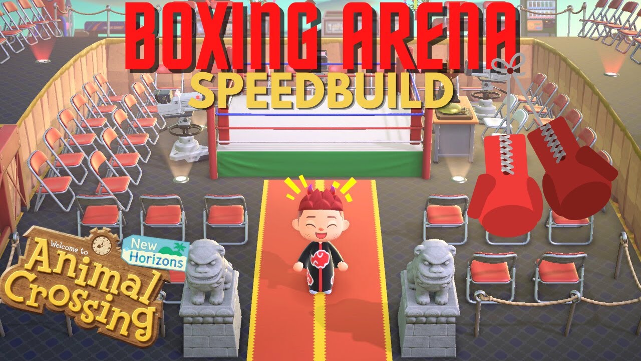 Boxing Arena Speed Build | Animal Crossing New Horizons