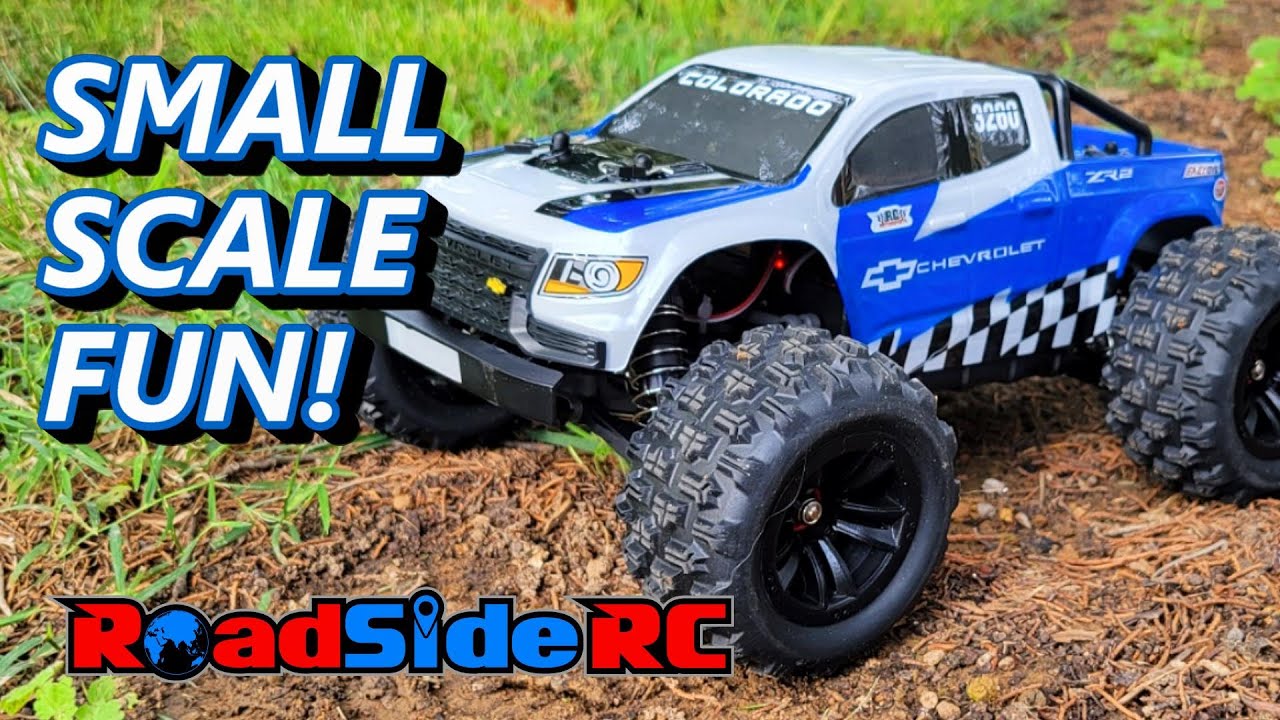 TESTED!!  Eazy RC Colorado 1/18 RC Monster Truck