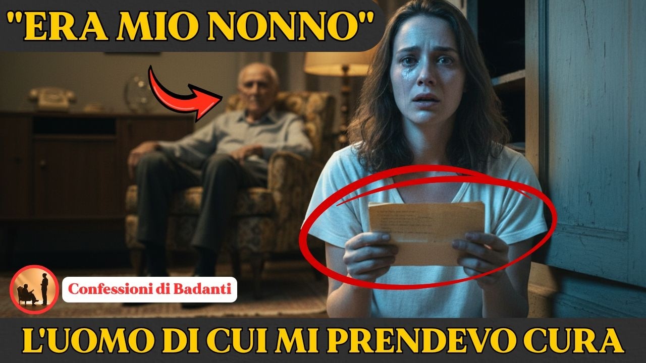 Mi sono presa cura di lui per 2 anni... finché non ho scoperto tramite la lettera che era mio nonno.