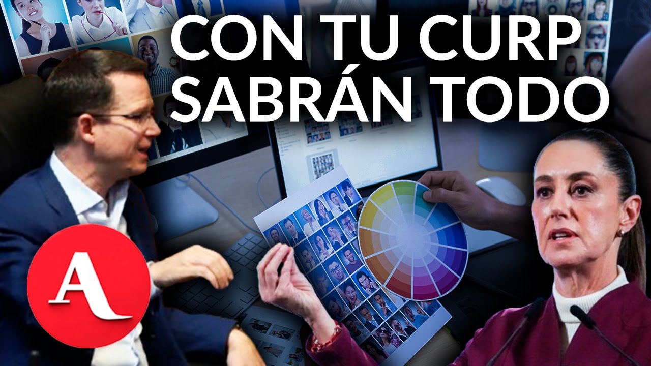 ¿Se usará tu CURP para espiarte?: Anaya vs. Sheinbaum por reformas de seguridad