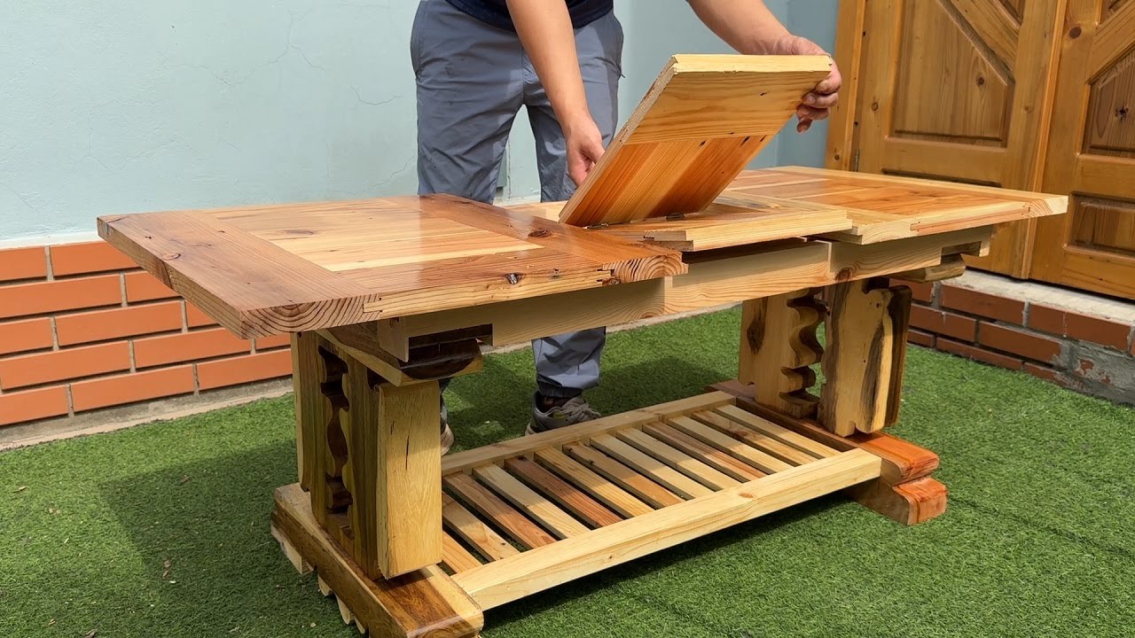 Creating a Customizable Smart Table for Your Home. DIY Smart Furniture: Building an Extendable Table