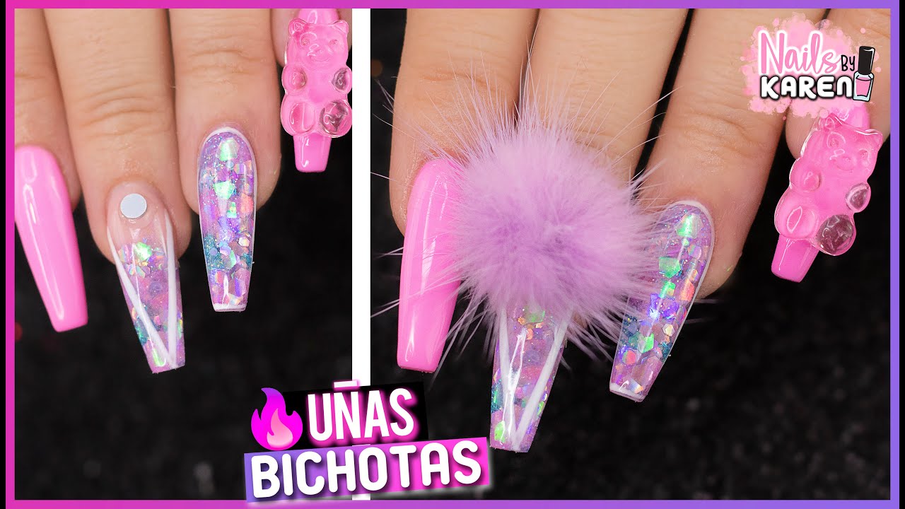 UÑAS que SOLO SE APLICAN las BICHOTAS | Kawaii - Clienta