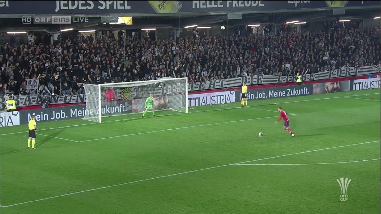 ÖFB CUP - LASK Linz vs. SK Rapid Wien 1:1 (3:4 n.E.), das Elfmeterschießen; | HD |