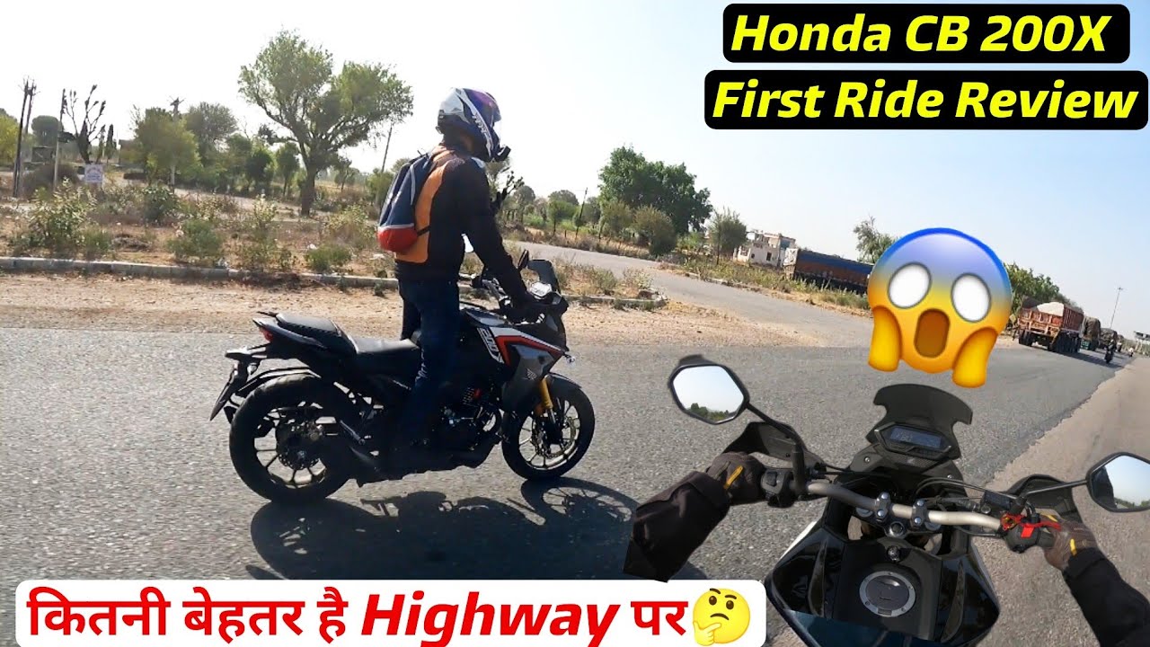 Honda CB 200X First Ride Review ⬆️ कितनी success है Highway Ride के लिए 🤔 Real Adventure ⚠️