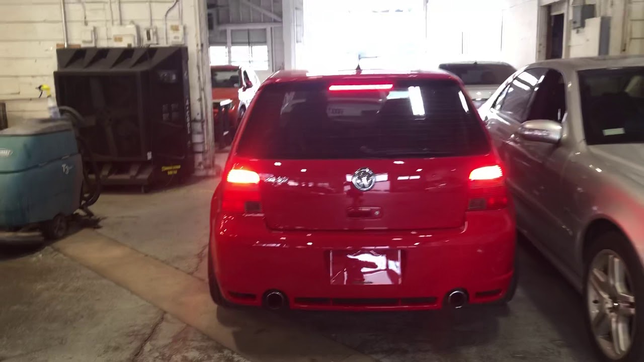 Mk4 R32 stock exhaust note