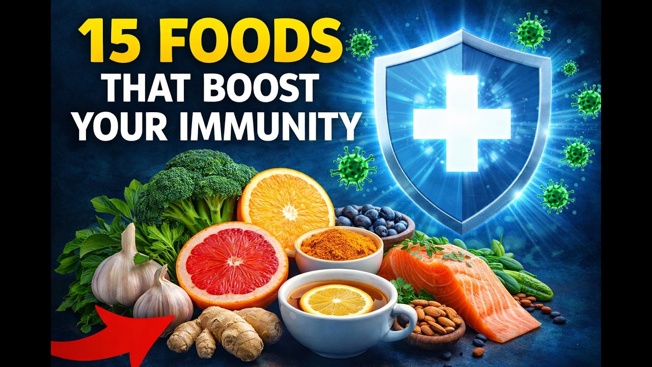 15 Foods That Boost Your Immunity #healthyliving #health #food #healthyfood
