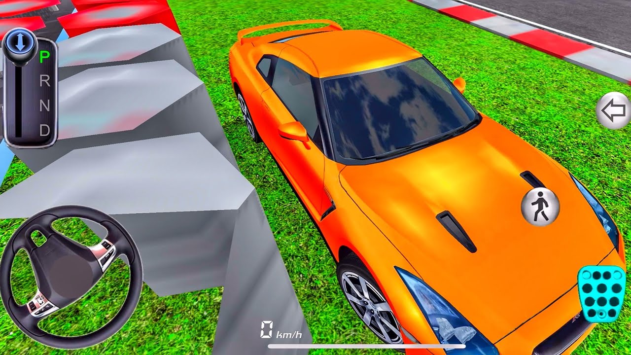 3D Driving Class Gameplay Walkthrough Level 4 No Commentary
