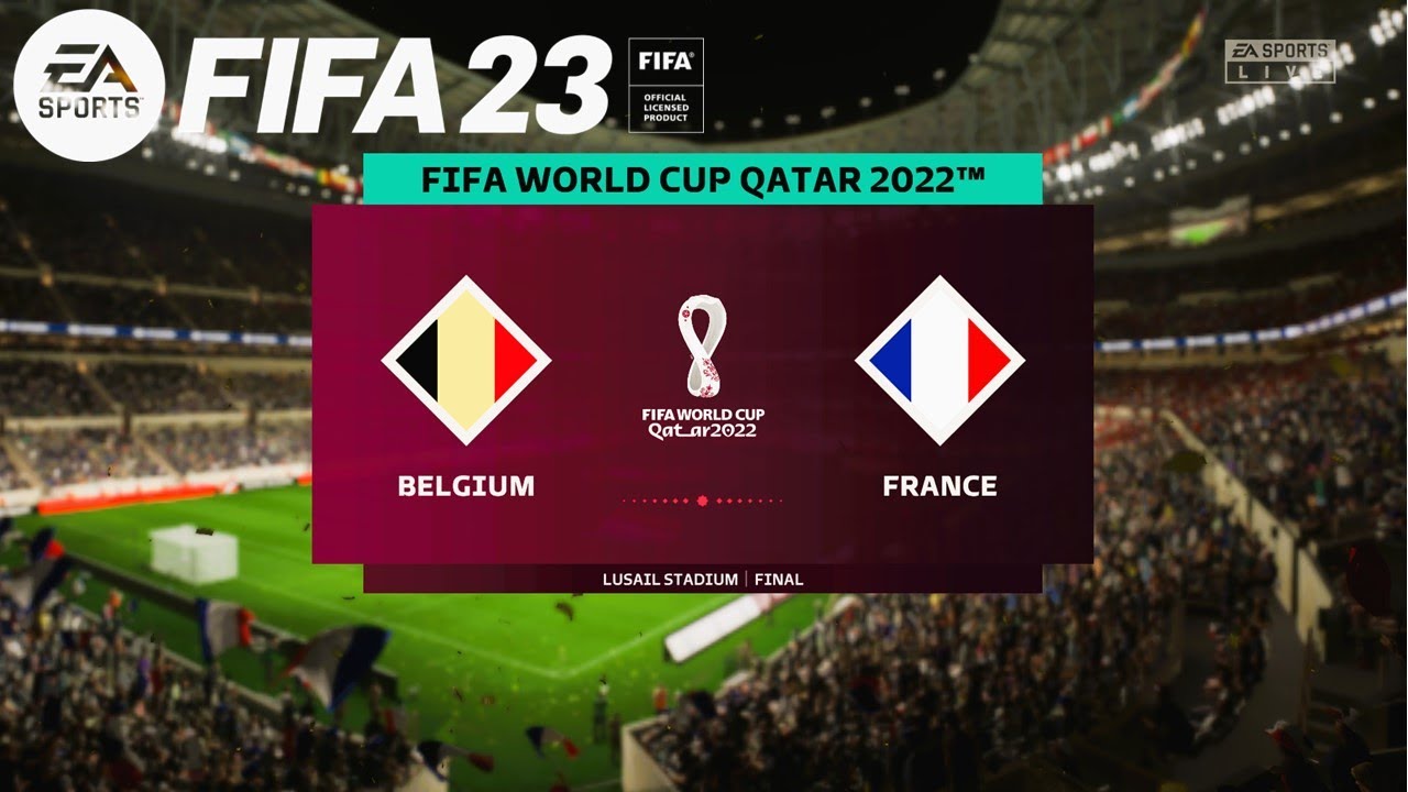 FIFA 23 - Belgium Vs. France - World Cup Qatar 2022 Final | Full Match
