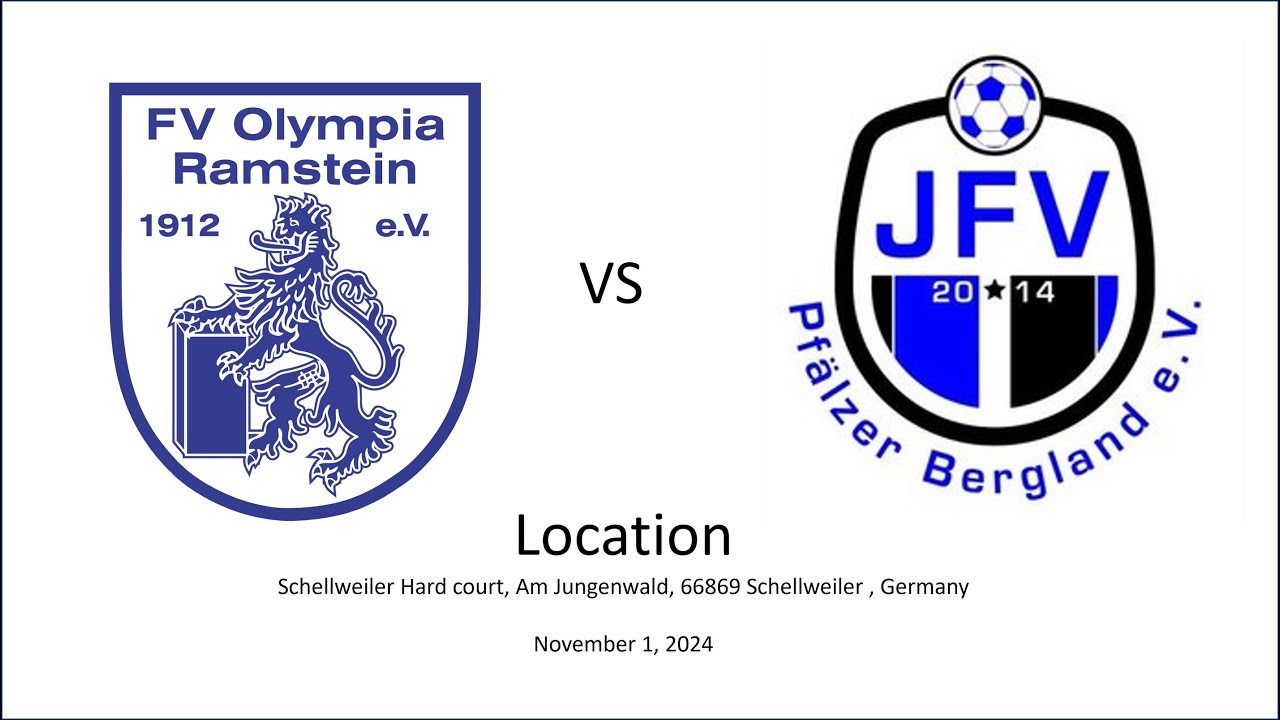 FV Olympia Ramstein vs JFV Pfälzer Bergland II