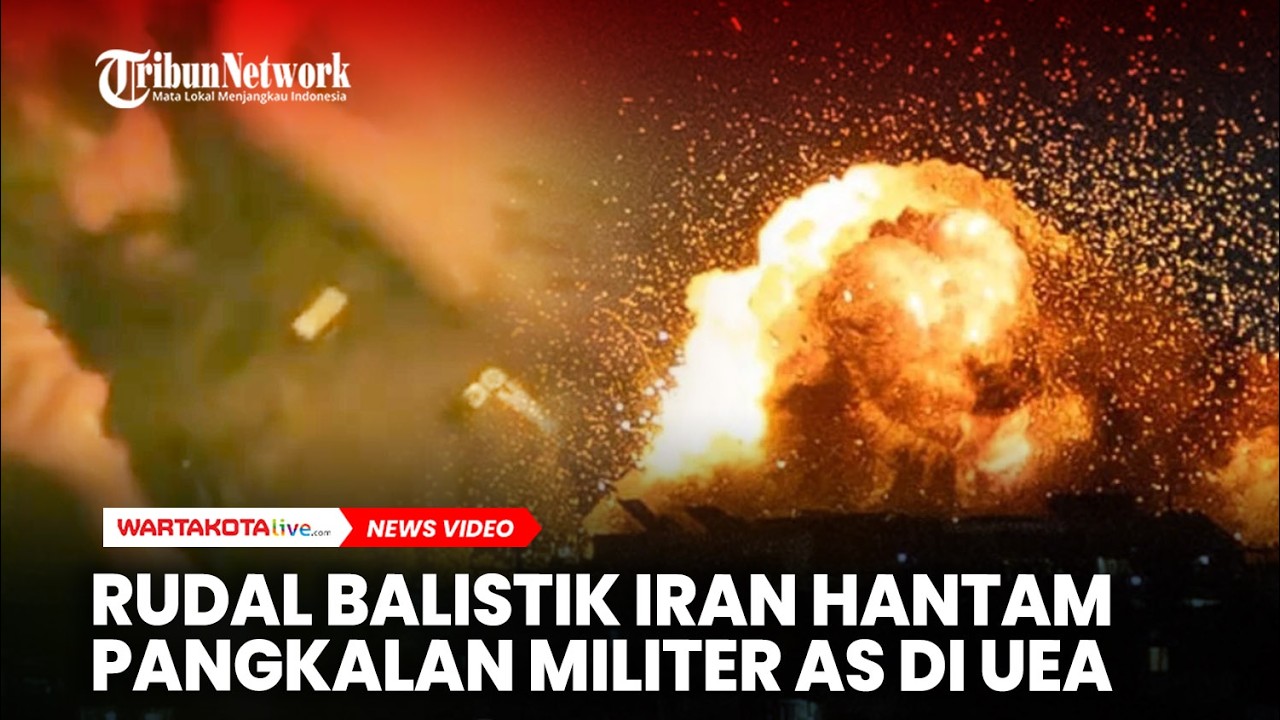 Rudal Balistik Iran Hantam Pangkalan Militer AS di UEA