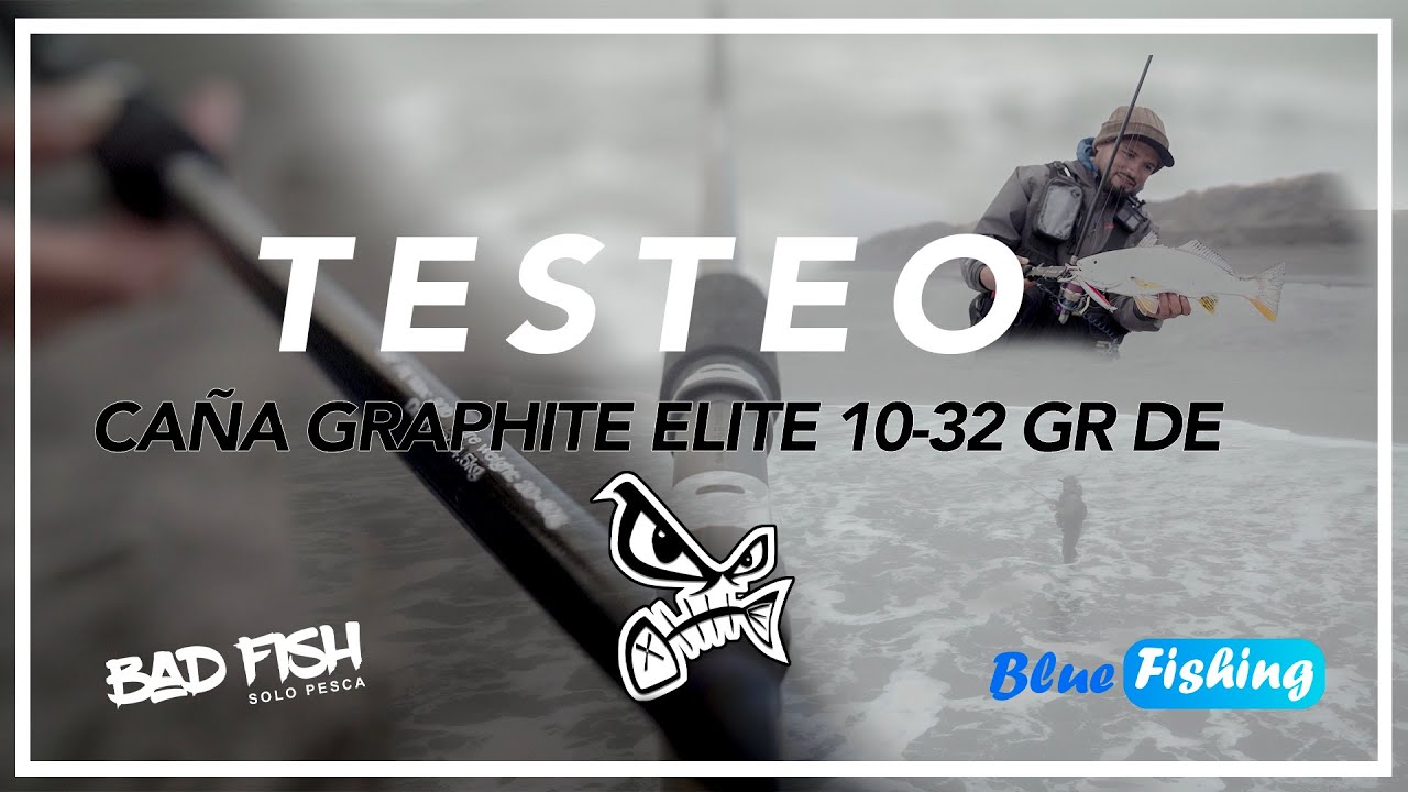 Testeo Bad fish Caña Graphite Elite