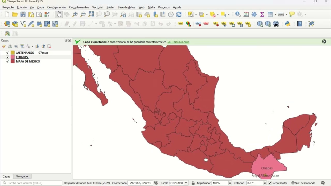 COMPOSICION DE MAPAS EN QGIS/UNACH-Lic. en Caficultura