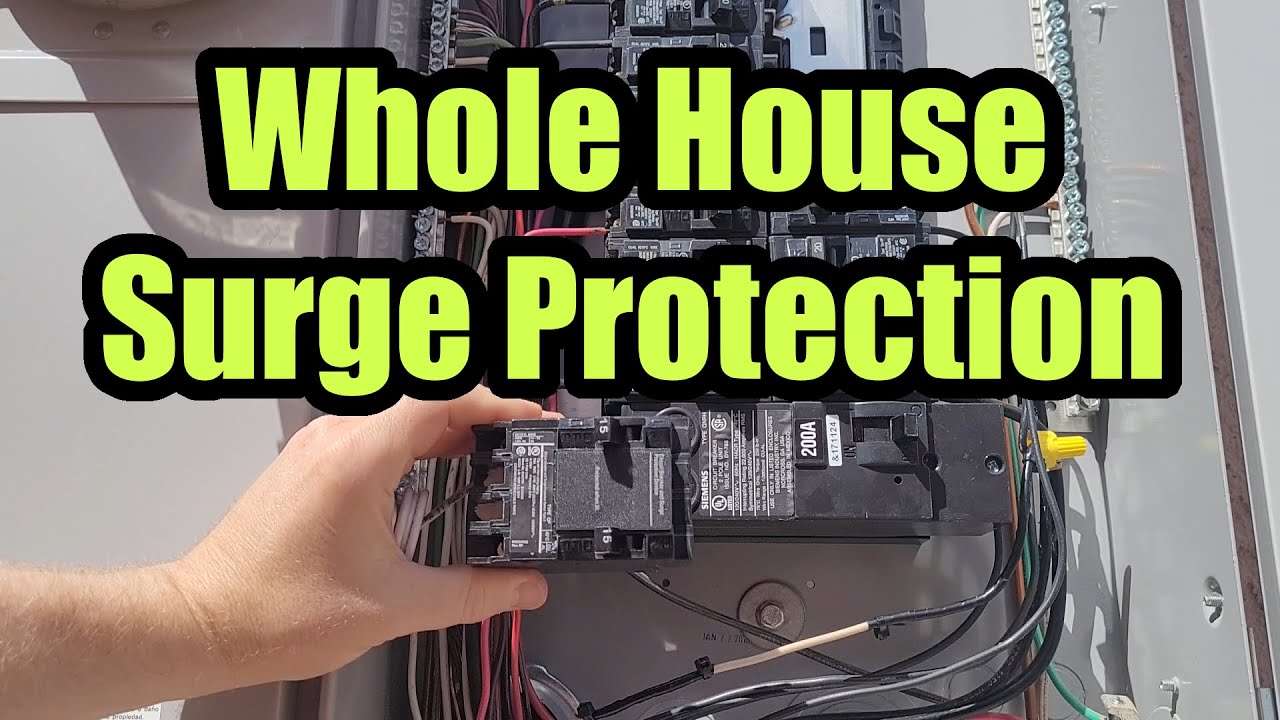 DIY Install Whole House Surge Protection for Siemens Breaker Panels, QSA1515SPD, QSA2020SPD