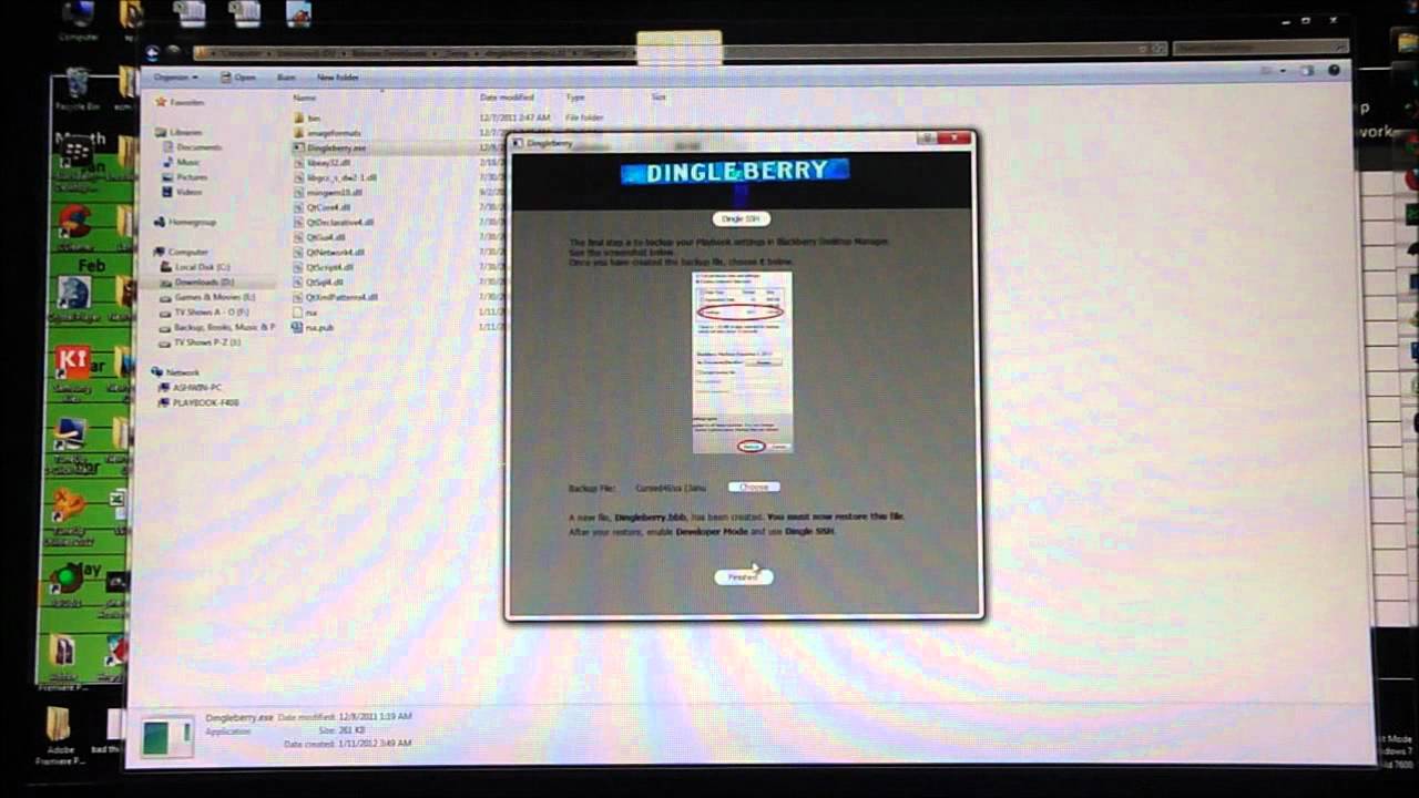 How to Root (or) Jailbreak the Blackberry Playbook (HD) - Cursed4Eva