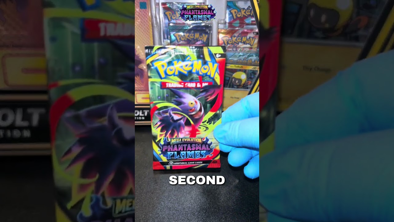 Opening A Pokemon Phantasmal Flames 3-Pack Blister!