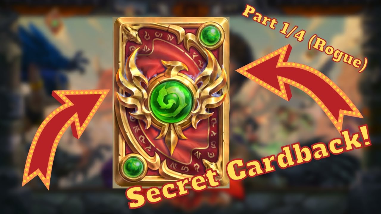 Secret Mystery Card Back | Forged in the Barrens | Rogue 1/4 | Phoenix Card Back | ??? Achievement