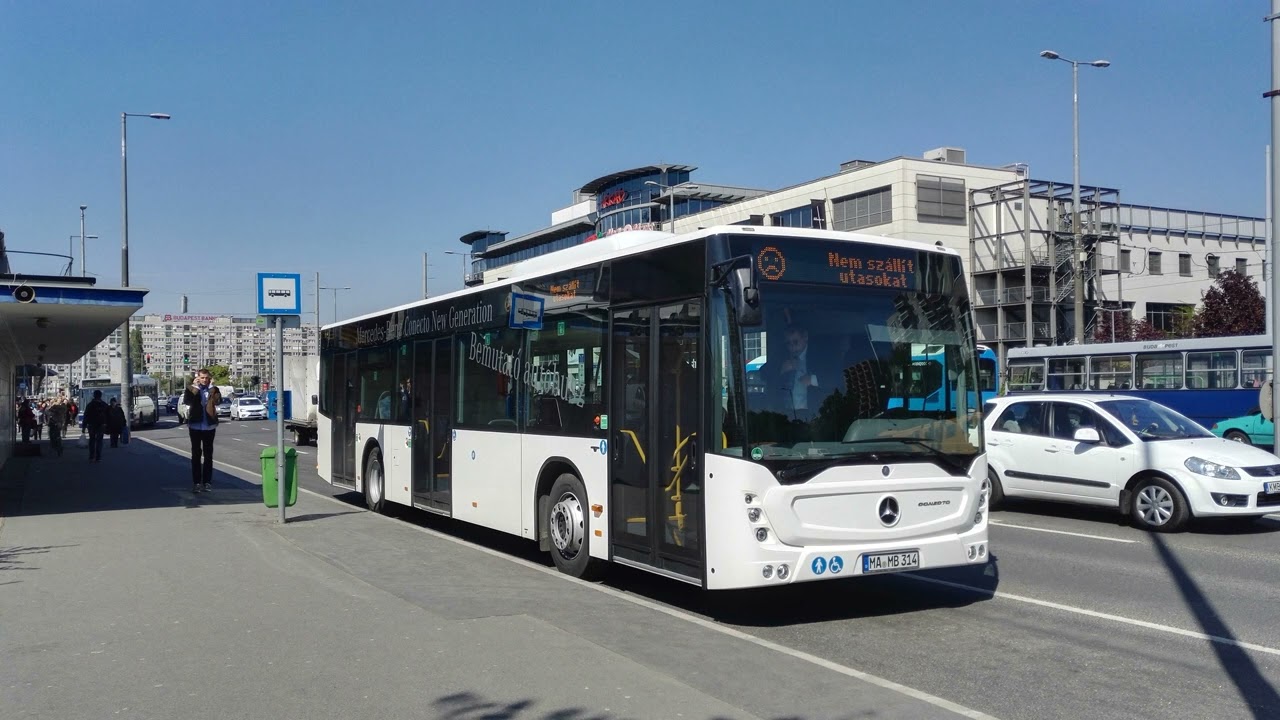 [SOUND] Budapest Bus Sound MA-MB 314 Mercedes Conecto NG BKV 67-es viszonylat (tesztbusz)